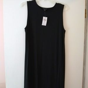 J. Jill Sleeveless Knit Tunic with Vent